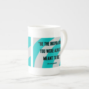 Taza De Porcelana Hueso de inspiración China Mug