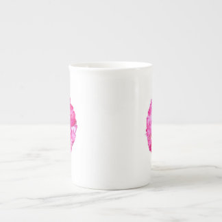 Taza De Porcelana Hueso rosa caliente China Mug