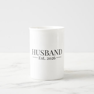 Taza De Porcelana Husband Established 2026