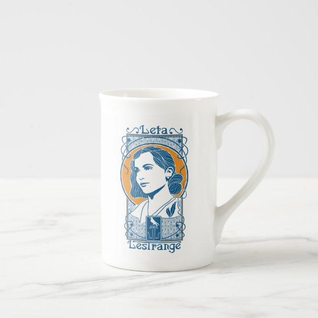 Taza De Porcelana Ilustracion Leta Lestrange (Derecha)