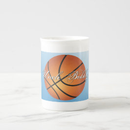 Taza De Porcelana Imagen de baloncesto 🏀 Monograma Especial