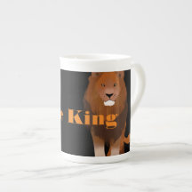 Imagen de personalizado Texto del León Rey