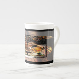 Taza De Porcelana Imágenes de las Escrituras: El Decreto del León |