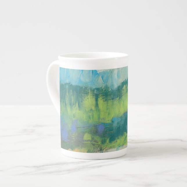 Taza De Porcelana Impasto Campo II (Izquierda)