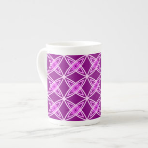Taza De Porcelana Impresión atómica moderna de mediados de siglo - A