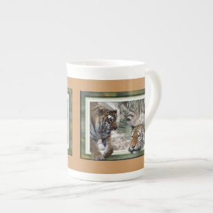 Taza De Porcelana Impresión de la jungla primitiva