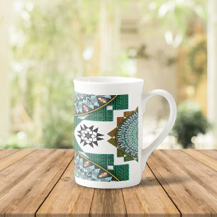 Taza De Porcelana Inicio del círculo de masas