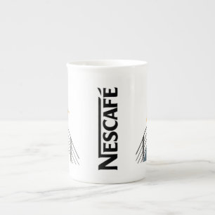 Taza De Porcelana “Inicios en Negrita” “Despertado” “Energía Pura” “