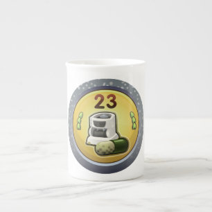 Taza De Porcelana Interferencia: bebedor del gas del logro