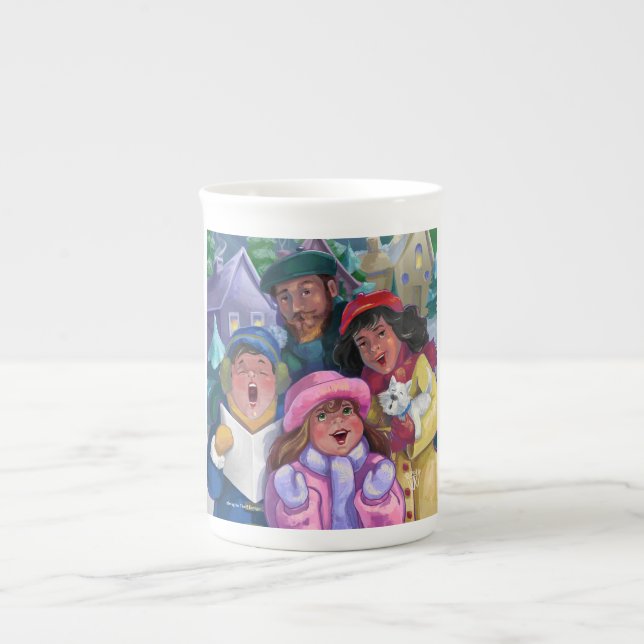 Taza De Porcelana Ir a la carga (Frente)