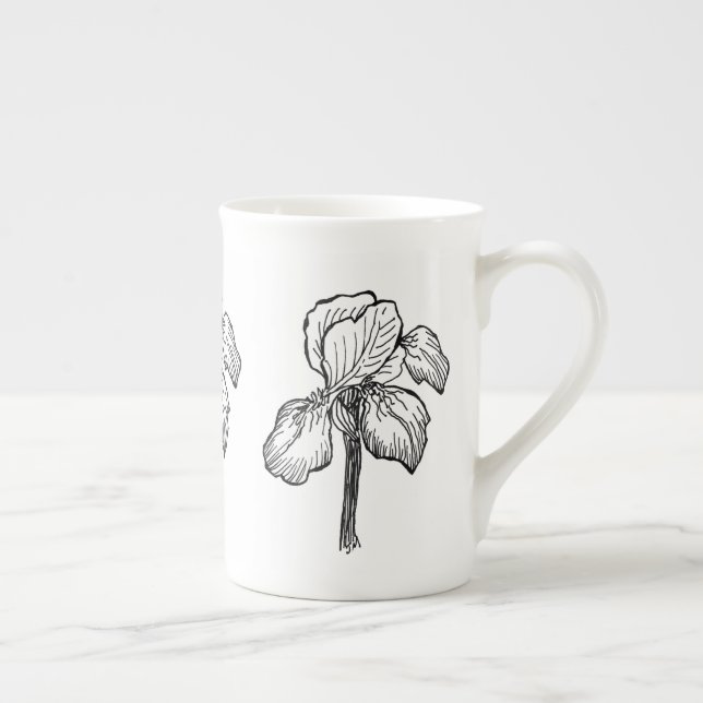 Taza De Porcelana Iris (Derecha)
