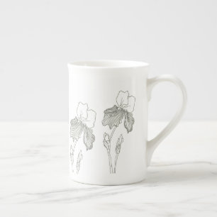 Taza De Porcelana Iris