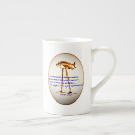 Taza De Porcelana Isaías 52:7 - Qué Hermoso En Las Montañas