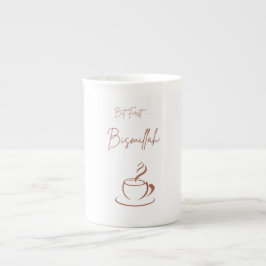 Taza De Porcelana Islamic Mug – But First Bismillah | Coffee Tea Cup