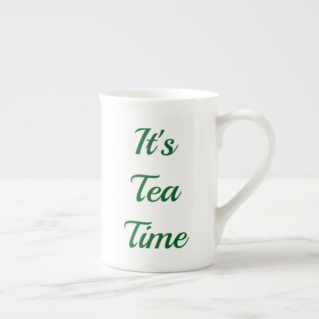 Taza De Porcelana It’s Tea Time Lemon Tea Specialty Mug (Derecha)