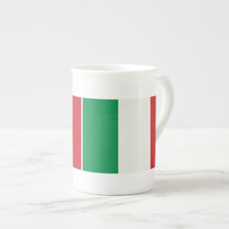 Taza de porcelana Italia estandarte
