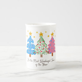 Taza De Porcelana It's The Most Wonderful Time Christmas 