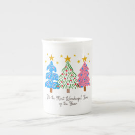 Taza De Porcelana It's The Most Wonderful Time Christmas 