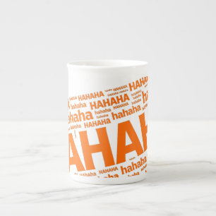 Taza De Porcelana JAJAJA Risa Caótica Divertida