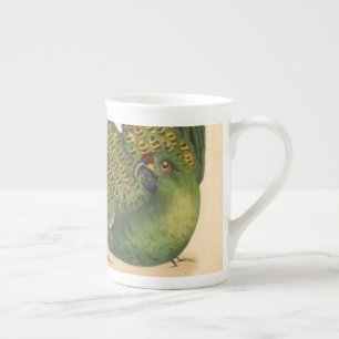 Taza De Porcelana James Sowerby Ground Parrot, Psittacus terrestres
