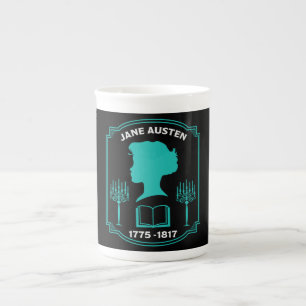 Taza De Porcelana Jane Austen English Novelist