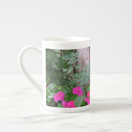 Taza De Porcelana Jardín después de la lluvia - Viñedo de Martha