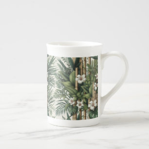 Taza De Porcelana Jardines y edificios ecológicos en armonía