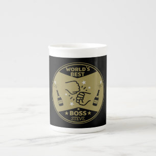 Taza De Porcelana Jefe Más Grande Del Mundo