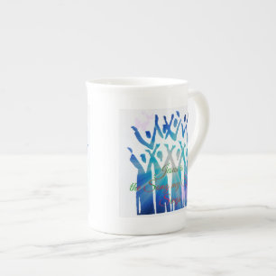 Taza De Porcelana Jesús es la canción que canta mi espíritu