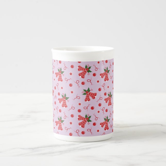 Taza De Porcelana Jingle Bells (Frente)