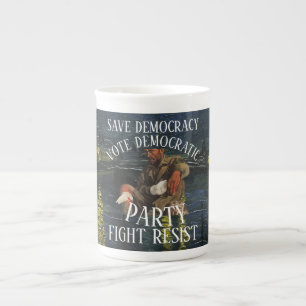 TAZA DE PORCELANA JOSH TUREK SENADO DE IOWA DOJ FBI AMÉRICA COSTO