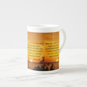 Taza De Porcelana Juan 4:23