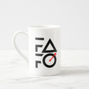 Taza De Porcelana Juega Con Fuego Y Descubrirás