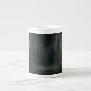 Taza De Porcelana Jugador de Fútbol Hombre Lobo Arte de Terror de Ha