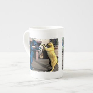 Taza De Porcelana ¿Jugamos? Hueso de China Mug