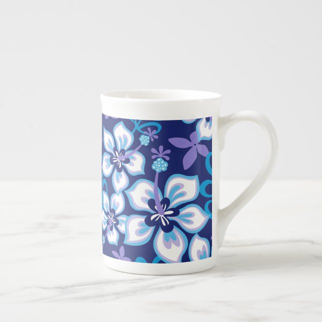 TAZA DE PORCELANA JUNGLE SURF (COMBO AZUL) (Derecha)