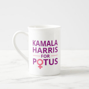 Taza De Porcelana Kamala Harris por POTUS I