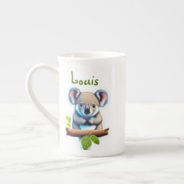 Taza De Porcelana Koalabär auf Bambus