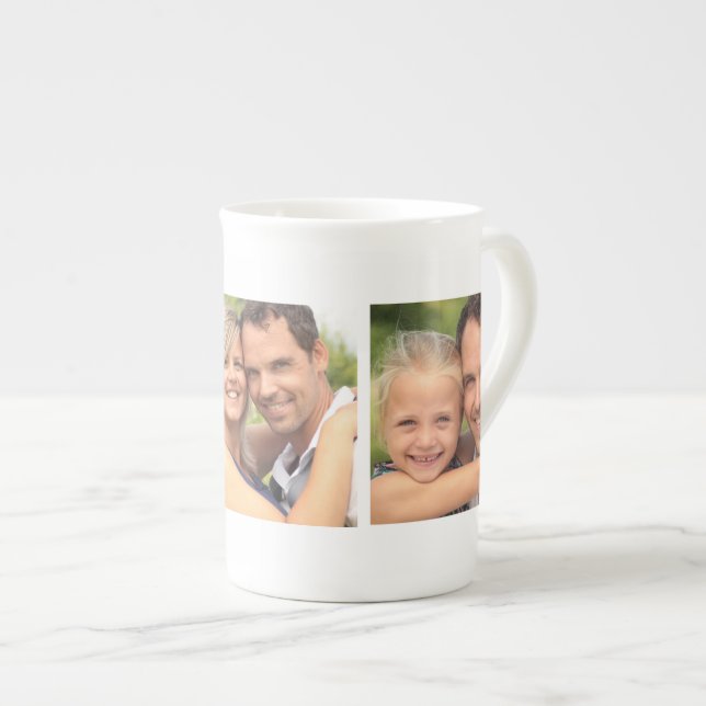 Taza De Porcelana Kundenspezifisches Foto Becher (Derecha)