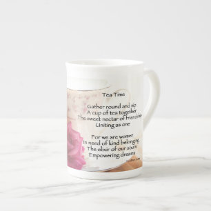 Taza De Porcelana La cola del té en China