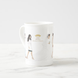 Taza De Porcelana La duquesa Meghan Markels Milestones Marzo Mug