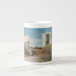 Taza De Porcelana La esposa del artista con la caravana familiar de 