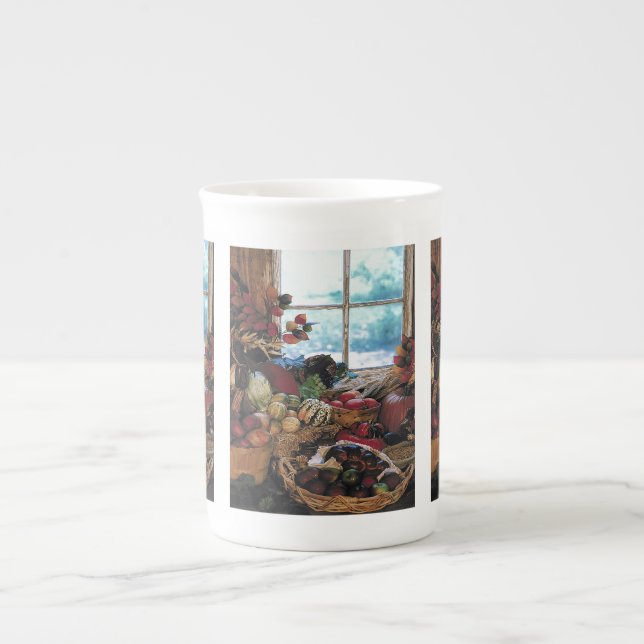 Taza De Porcelana La fiesta - (Frente)
