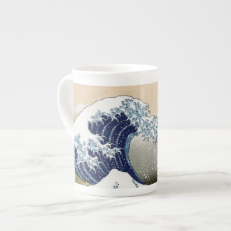 Taza De Porcelana La gran ola de Kanagawa