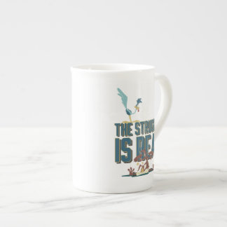 Taza De Porcelana La Lucha Es Real ROAD RUNNER™ Y Wile E. Coyote