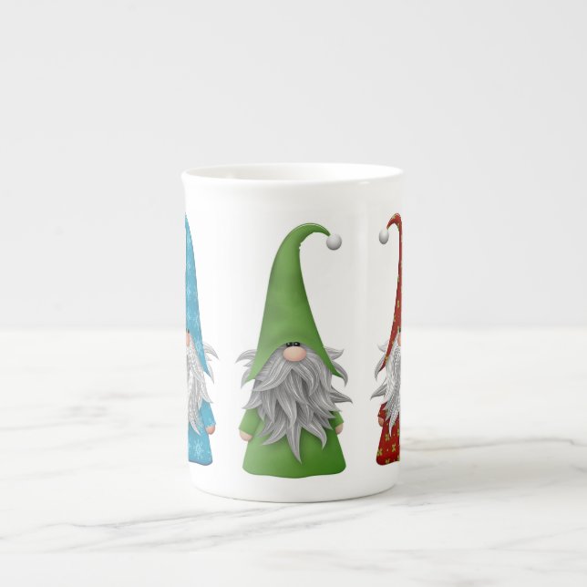 Taza De Porcelana La pandilla de Gnome (Frente)