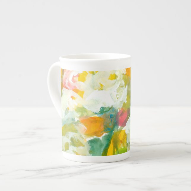 Taza De Porcelana La primavera tiene Sprung II (Izquierda)