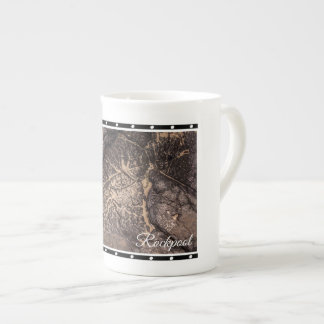 Taza De Porcelana La teacra de las rocas planas
