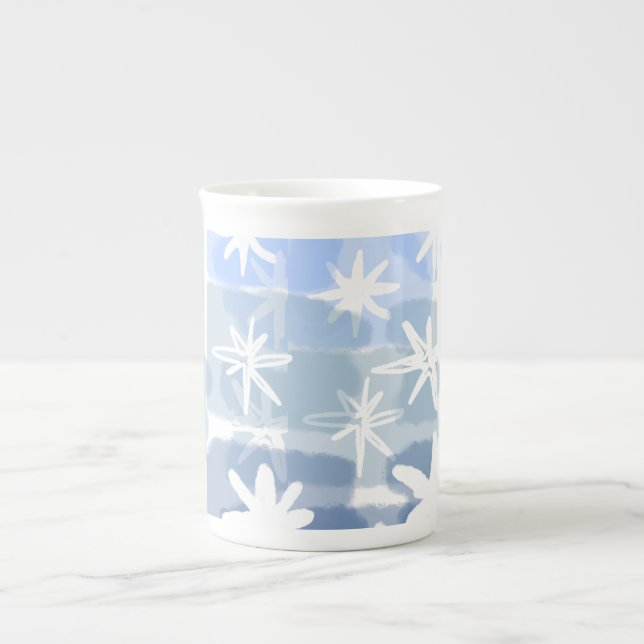 Taza De Porcelana Latte Mug -elegance winter (Frente)