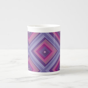 Taza De Porcelana lavanda de pasión púrpura campos de diamante arte 